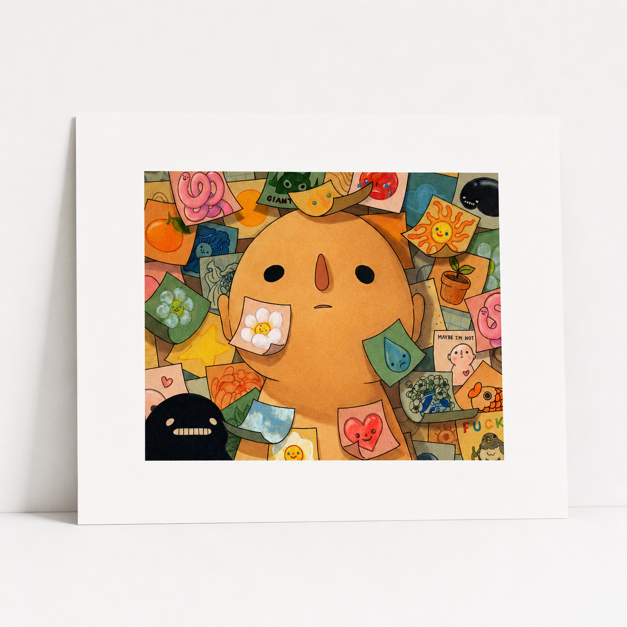Giant Robot Post-it Show 2023 Art Print | Felicia Chiao (CA)