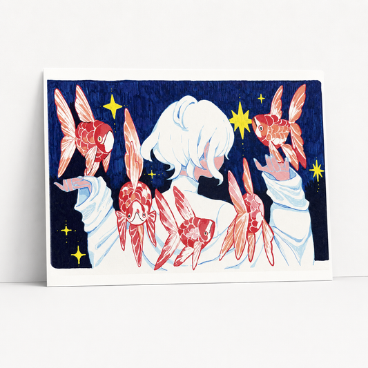 Goldfish Mini Print | Koyamori (CAN)