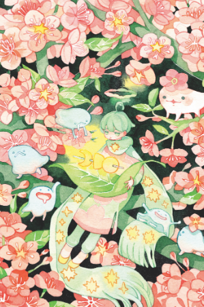 Hanami Dango Mini Print | Koyamori (CAN)