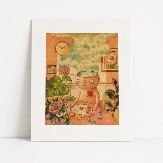 Happy Art Print | Felicia Chiao (CA)