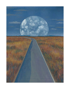 Harvest Moon 2 Art Print | Heather Sundquist Hall (TX)