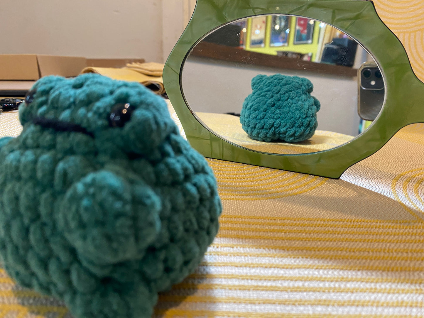 Crochet Booty Frog | Dignan Law (TX)