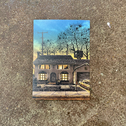 Springfield Mini Print Postcard | 742 Evergreen Terrace-Day | Tim Doyle (TX)