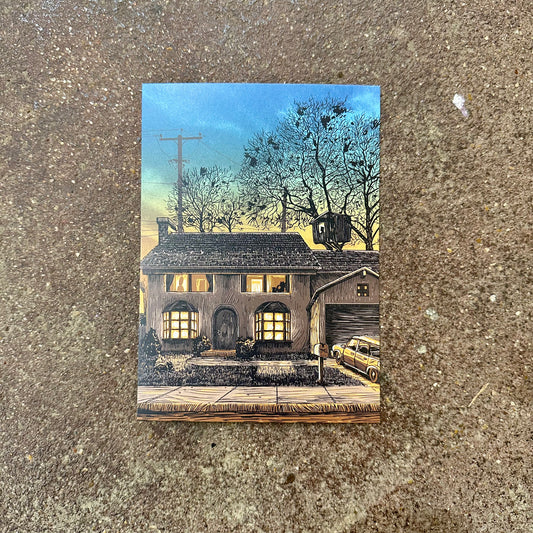 Springfield Mini Print Postcard | 742 Evergreen Terrace-Day | Tim Doyle (TX)