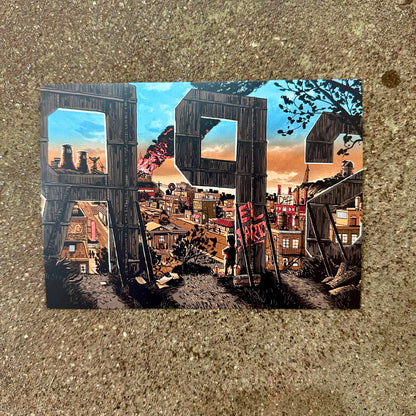 Springfield Mini Print Postcard | Springfield Sign-Day | Tim Doyle (TX)