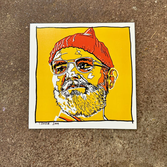 Steve Zissou Vinyl Sticker | Tim Doyle (TX)
