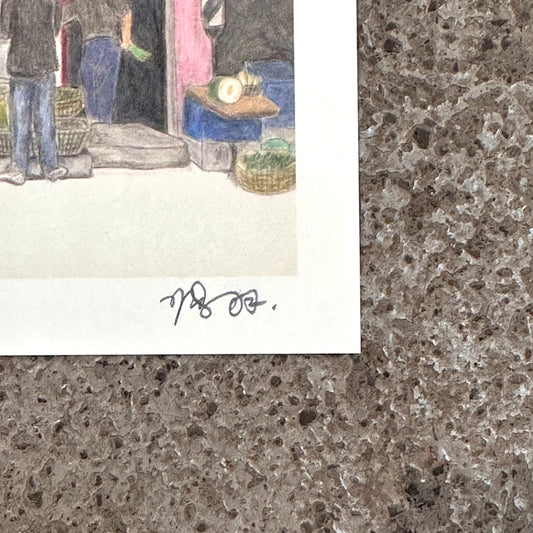 Qiao Jia Road Art Print (喬家路) | Yu Feng (馮羽) | Hong Kong