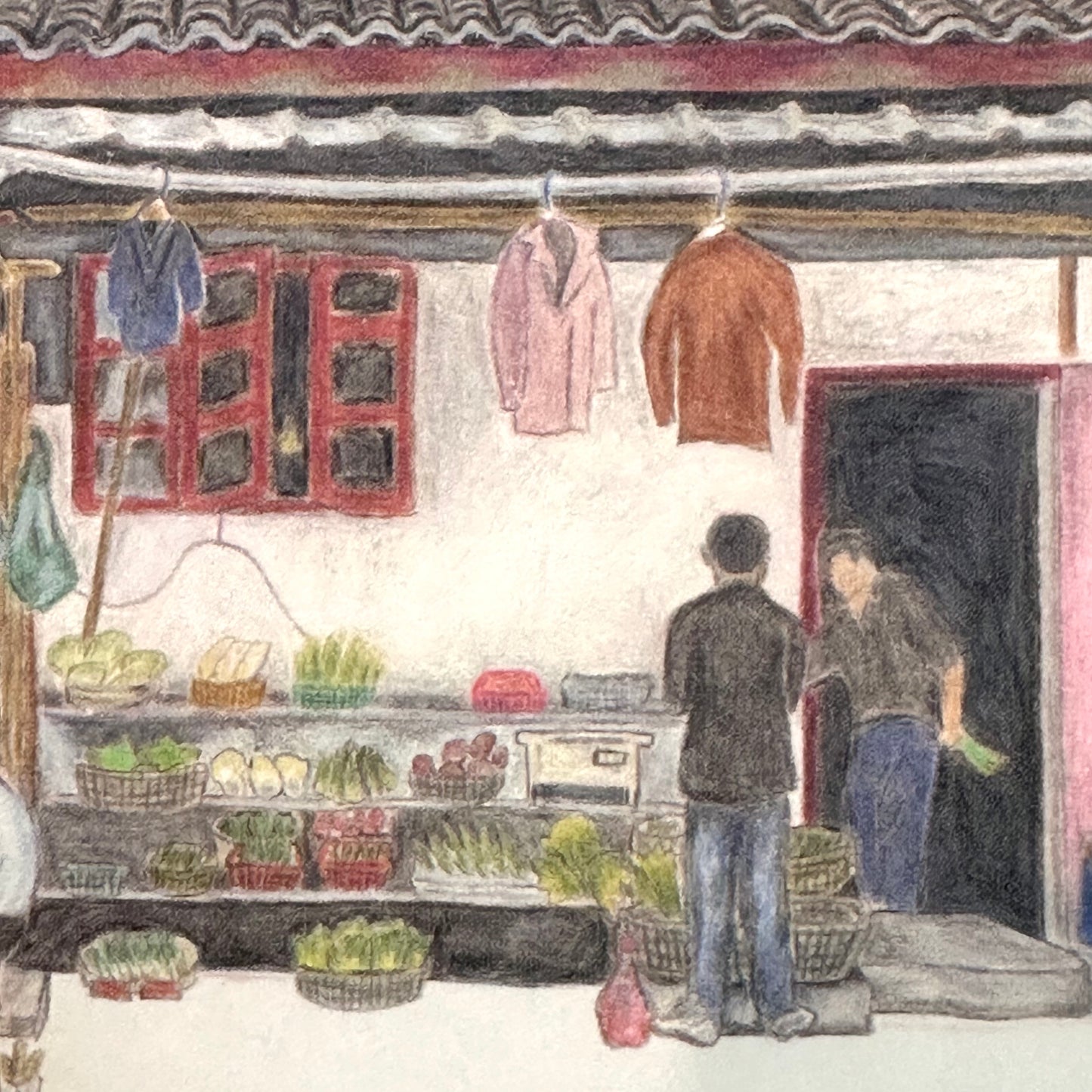 Qiao Jia Road Art Print (喬家路) | Yu Feng (馮羽) | Hong Kong