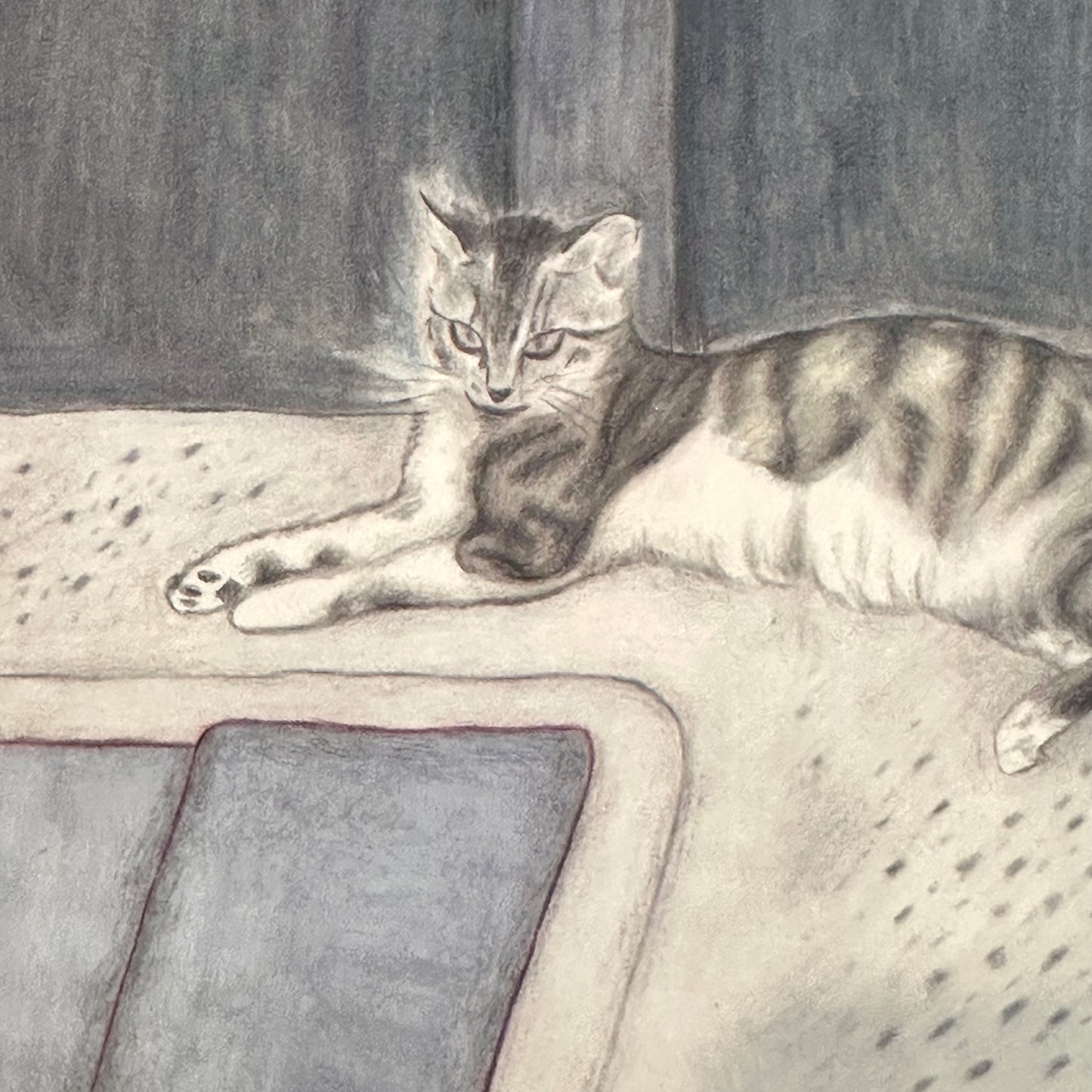Cat Art Print (貓) | Yu Feng (馮羽) | Hong Kong