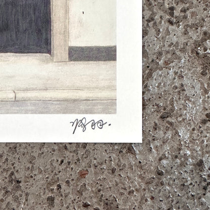 Jing Tu Street Art Print  (淨土街) | Yu Feng (馮羽) | Hong Kong