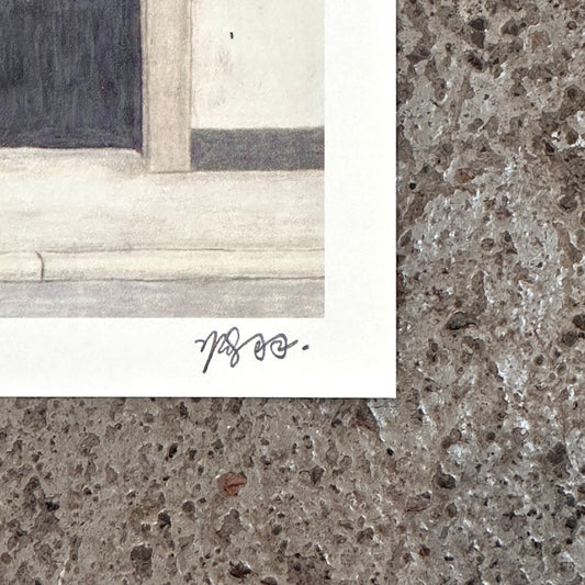 Jing Tu Street Art Print  (淨土街) | Yu Feng (馮羽) | Hong Kong
