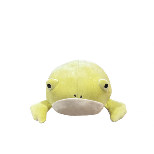 Marshmallow Aquamie Frog Plush Cushion | Liv Heart (Japan)