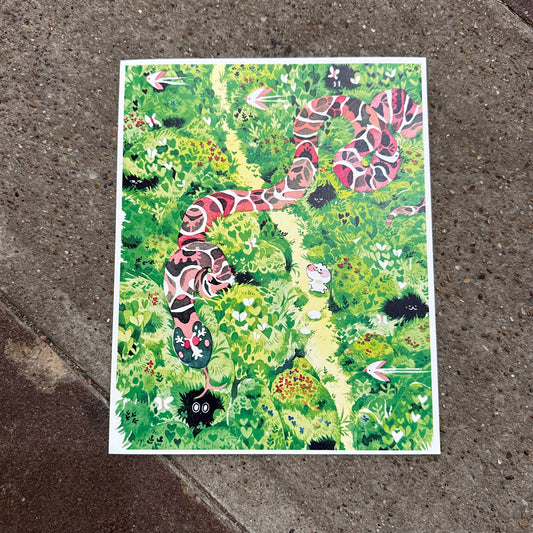 On The Path Art Print | Koyamori (CAN)