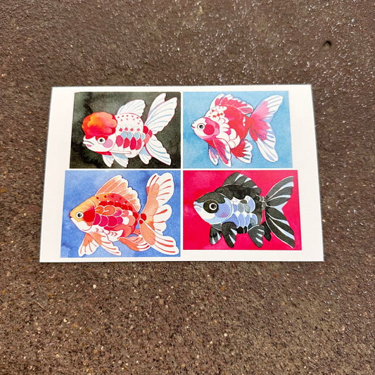 Kingyo Series Mini Print | Multi | Koyamori (CAN)