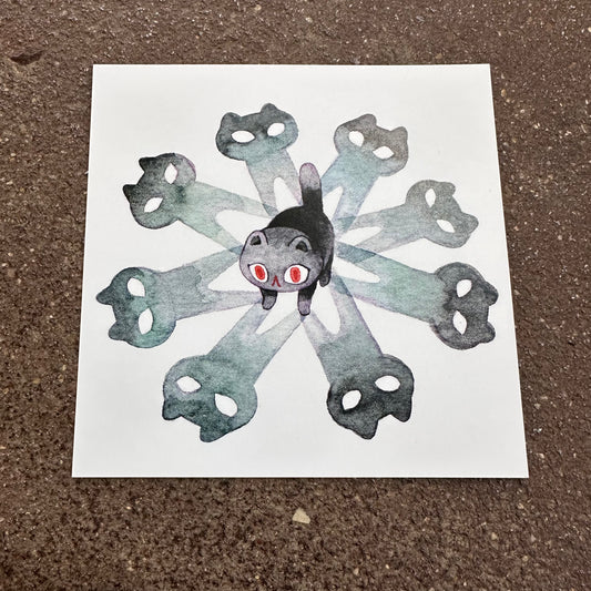 Spook Series Mini Print | Cat | Koyamori (CAN)