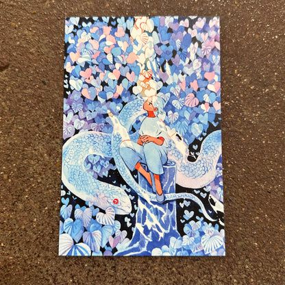 Tree Cutting Day Mini Print | Koyamori (CAN)