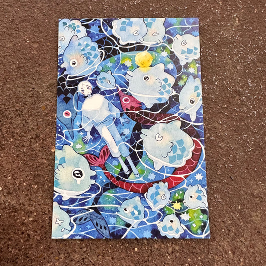 Lurking Mini Print | Koyamori (CAN)