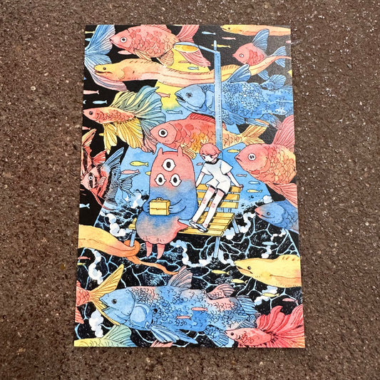 Rest Stop Mini Print | Koyamori (CAN)