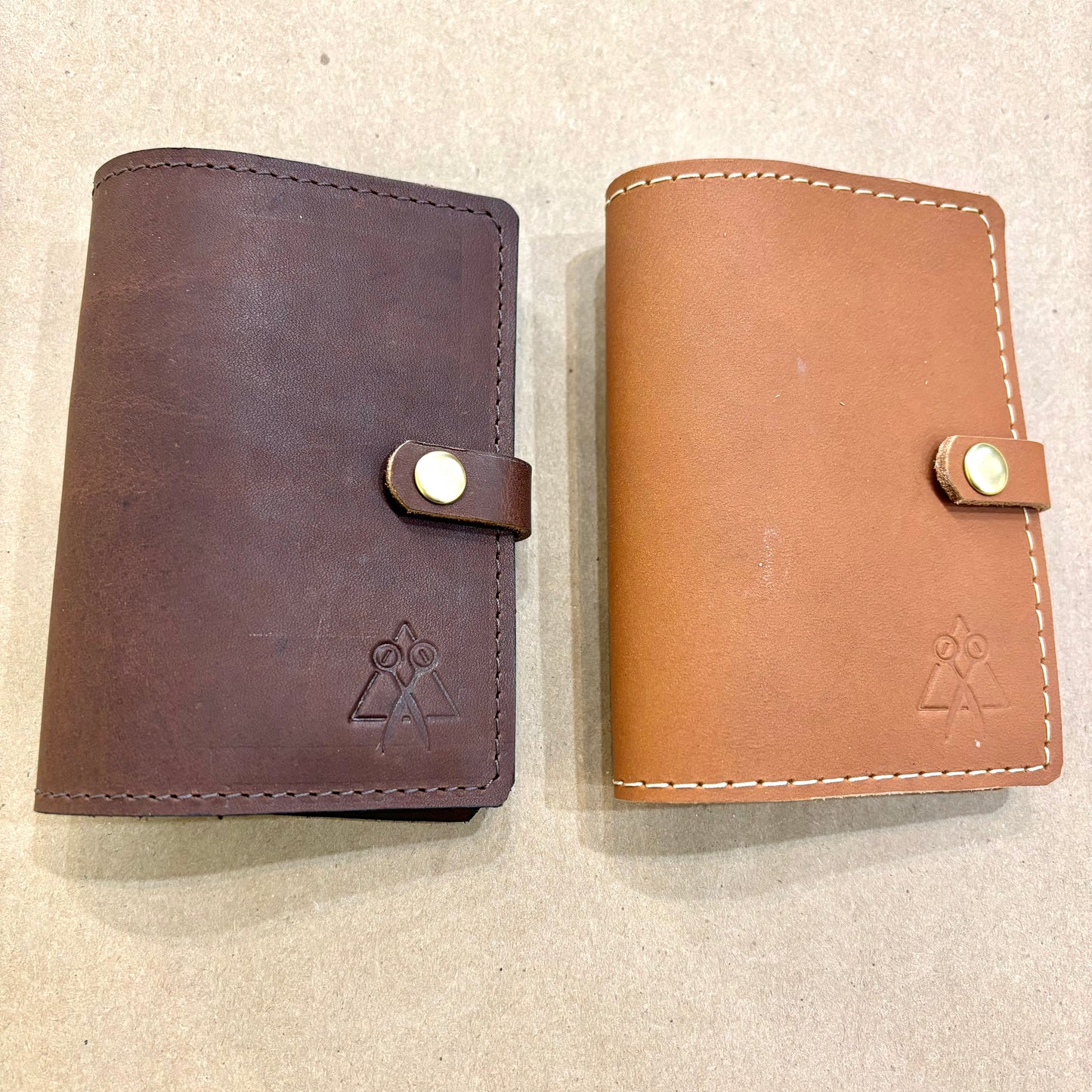 Leather Mini Notebook Cover | Gomez Handcrafted Leathergoods (TX)