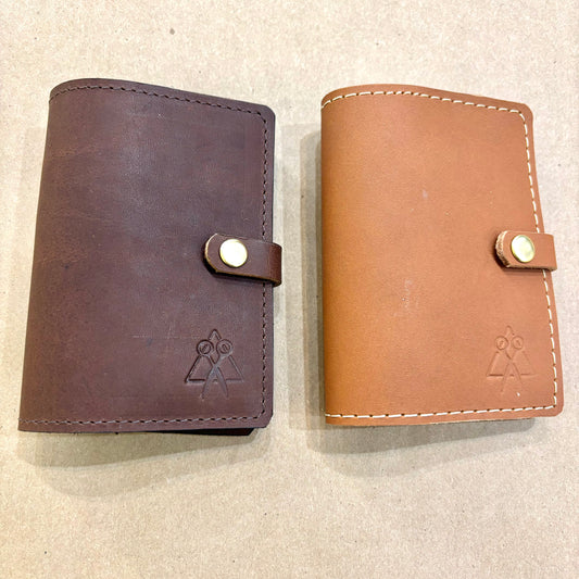 Leather Mini Notebook Cover | Gomez Handcrafted Leathergoods (TX)