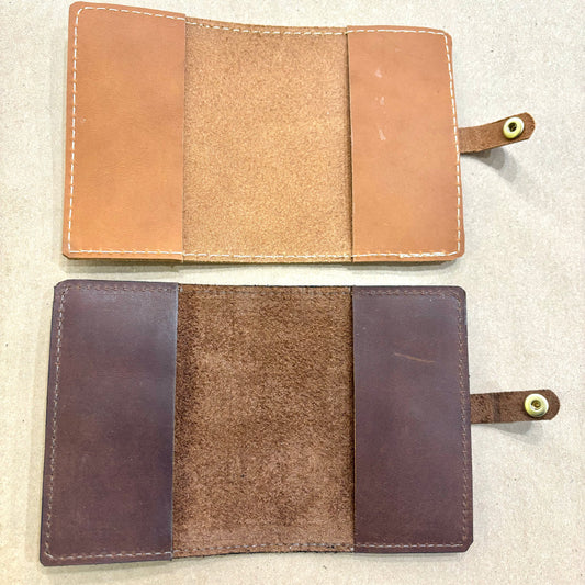 Leather Mini Notebook Cover | Gomez Handcrafted Leathergoods (TX)