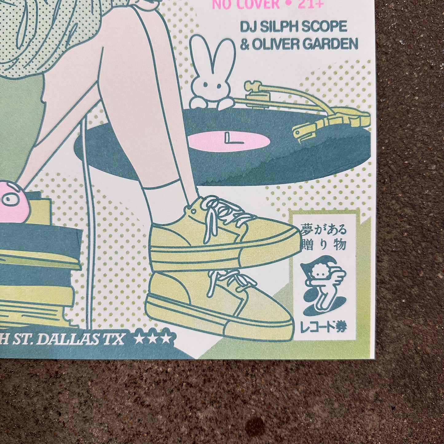 Wamono Nights Vol. 3 – Lo-Fi Chill Risograph Print | Brent Ozaeta (TX)
