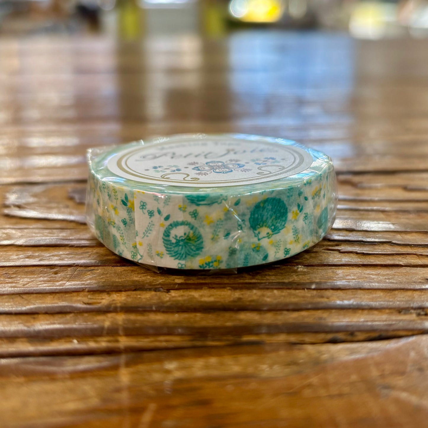 Hedgehog Petit Joie Washi Tape | Nichiban (Japan)