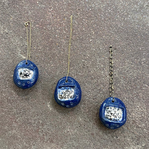 Handmade Ceramic Tamagotchi Pendants | Mylan Nguyen (TX)