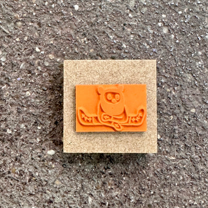 Bombo Riceball Island Rubber Stamp | ANZ x SANBY (Japan)