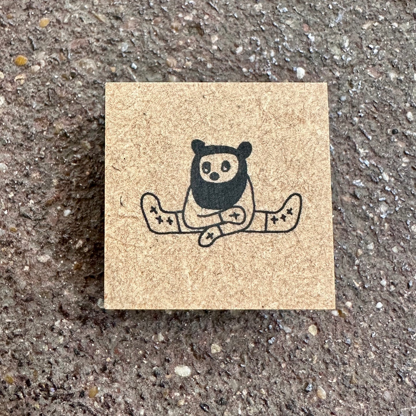 Bombo Riceball Island Rubber Stamp | ANZ x SANBY (Japan)