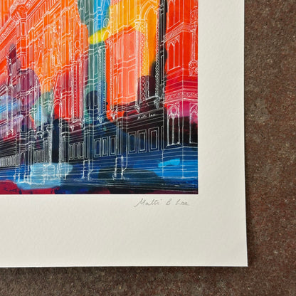 Sunset Over Florence Art Print | Malti B Lee (TX)