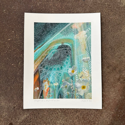 Whispers of a Perfumed Garden Art Print | Malti B Lee (TX)