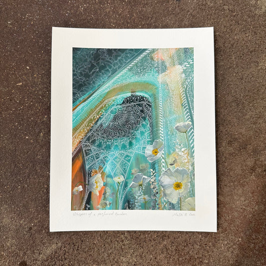 Whispers of a Perfumed Garden Art Print | Malti B Lee (TX)