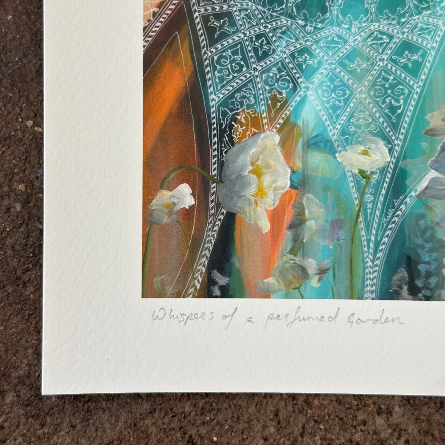 Whispers of a Perfumed Garden Art Print | Malti B Lee (TX)