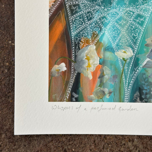 Whispers of a Perfumed Garden Art Print | Malti B Lee (TX)