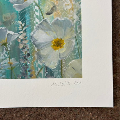 Whispers of a Perfumed Garden Art Print | Malti B Lee (TX)