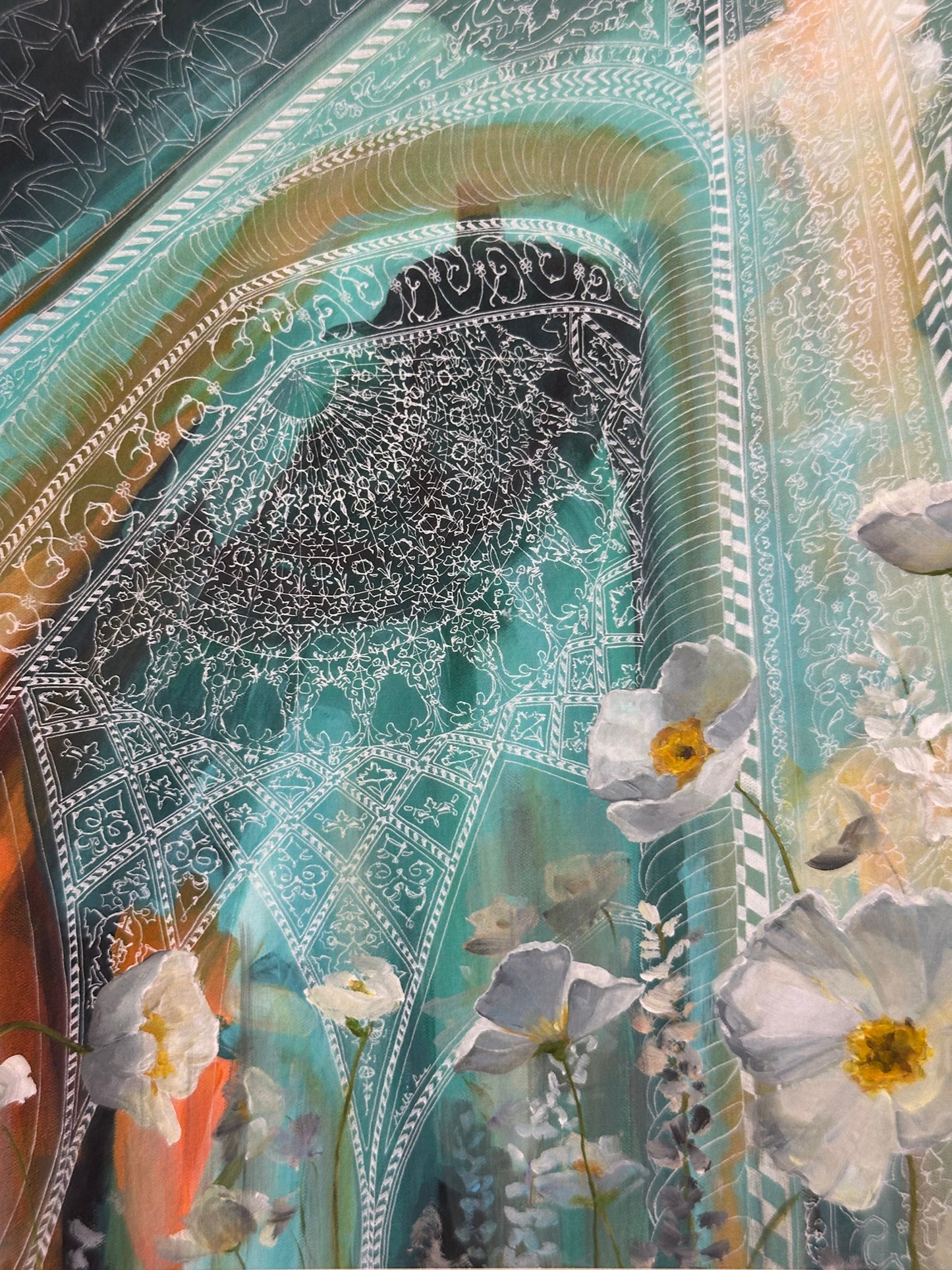 Whispers of a Perfumed Garden Art Print | Malti B Lee (TX)