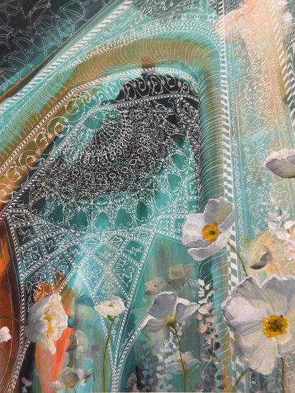 Whispers of a Perfumed Garden Art Print | Malti B Lee (TX)