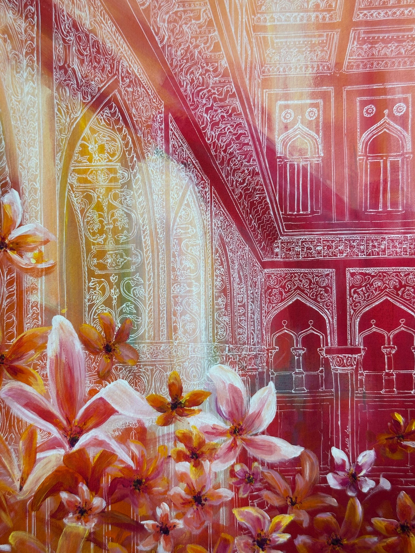 Walking Towards the Light Art Print | Malti B Lee (TX)