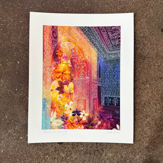 Beyond the Archway Art Print | Malti B Lee (TX)