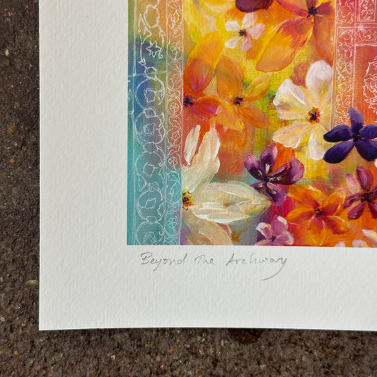 Beyond the Archway Art Print | Malti B Lee (TX)