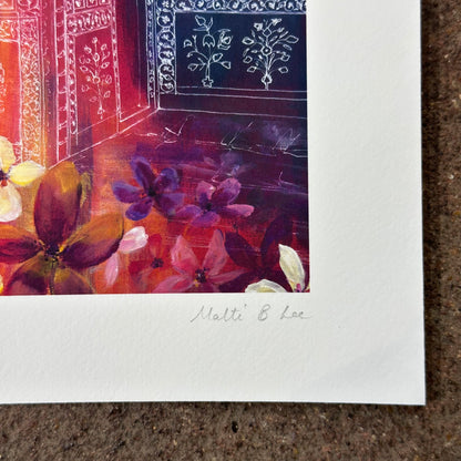 Beyond the Archway Art Print | Malti B Lee (TX)