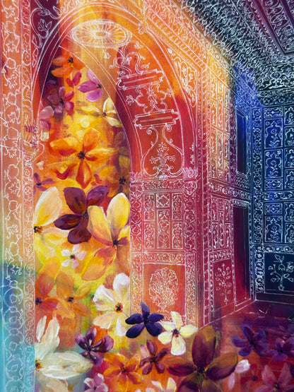Beyond the Archway Art Print | Malti B Lee (TX)