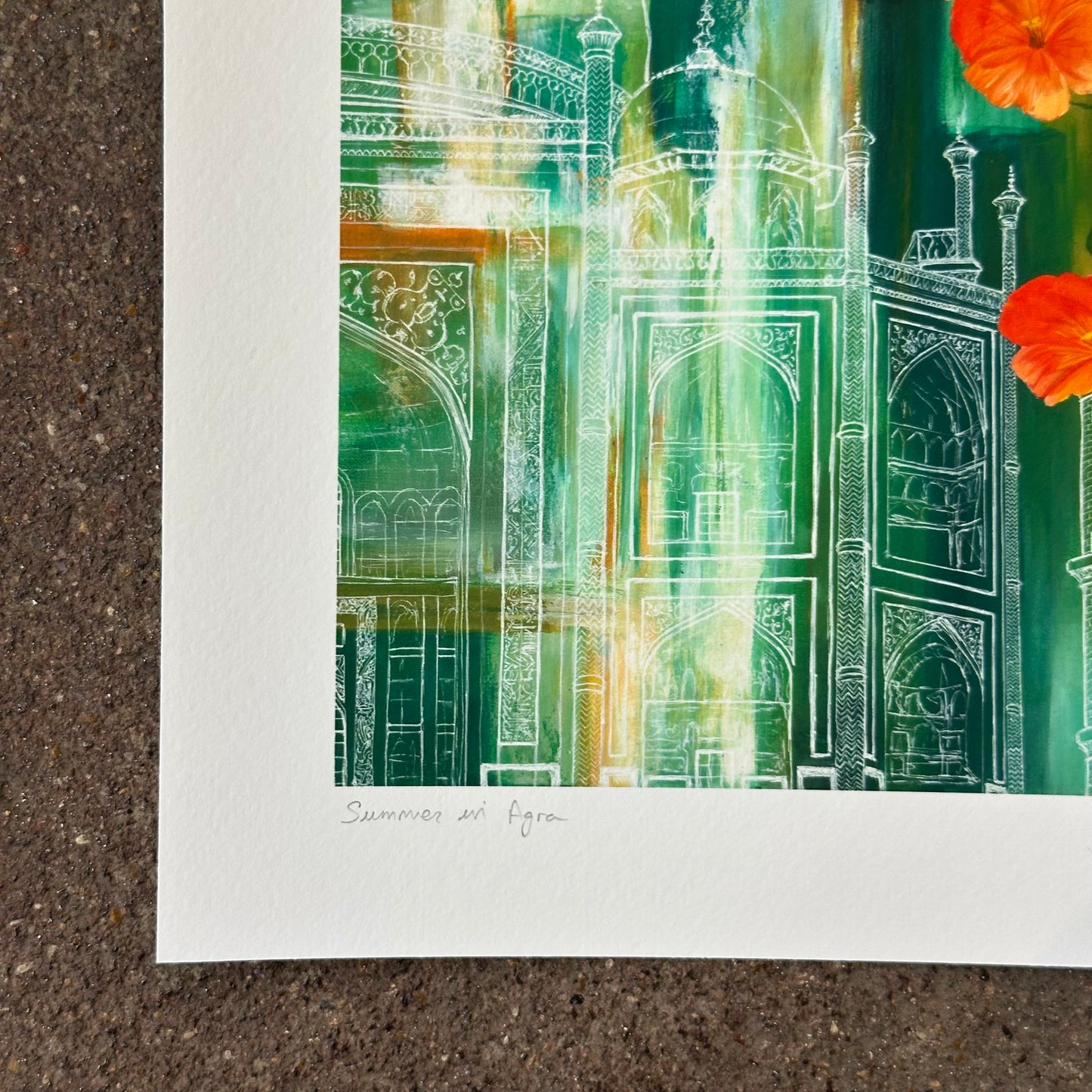 Summer in Agra Art Print | Malti B Lee (TX)
