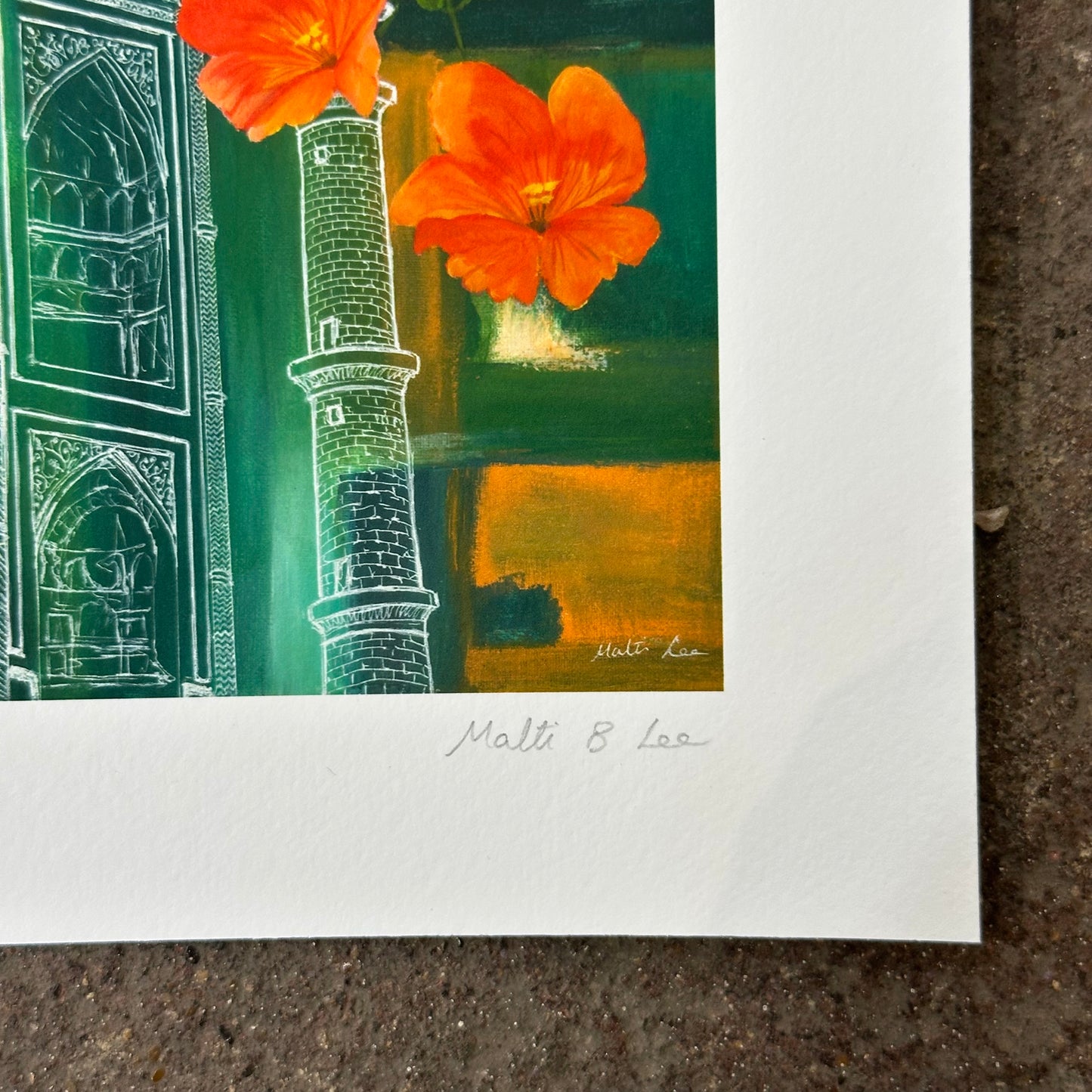 Summer in Agra Art Print | Malti B Lee (TX)