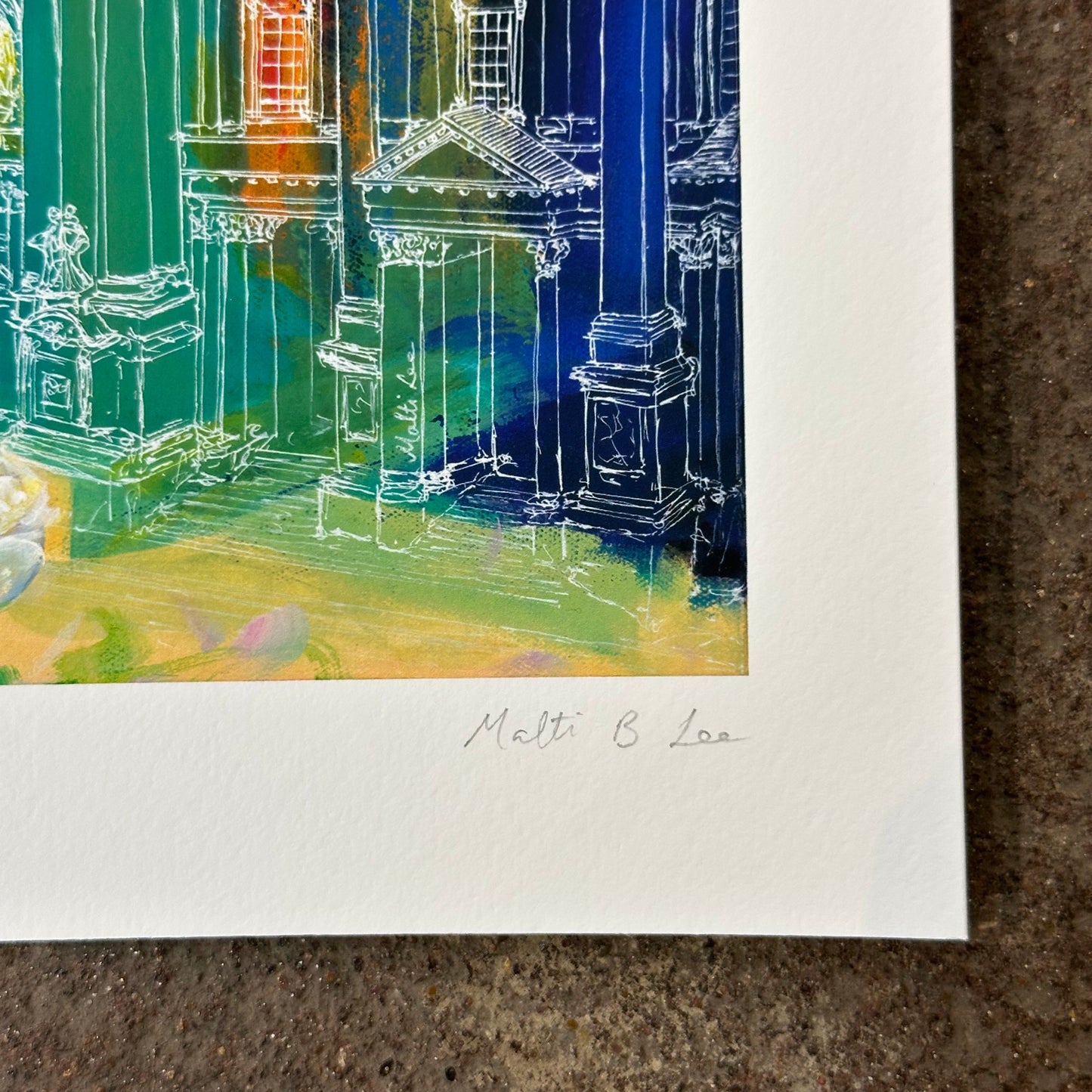 With Love From Berlin Art Print | Malti B Lee (TX)