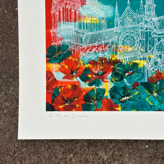 La Vie en Sarcelle Art Print | Malti B Lee (TX)
