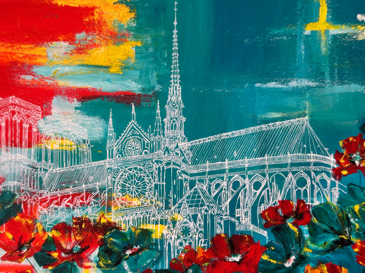 La Vie en Sarcelle Art Print | Malti B Lee (TX)