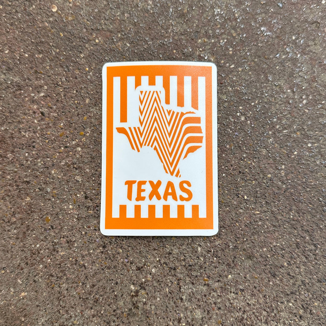 Texasburger Vinyl Sticker | Nate Duval (MA)