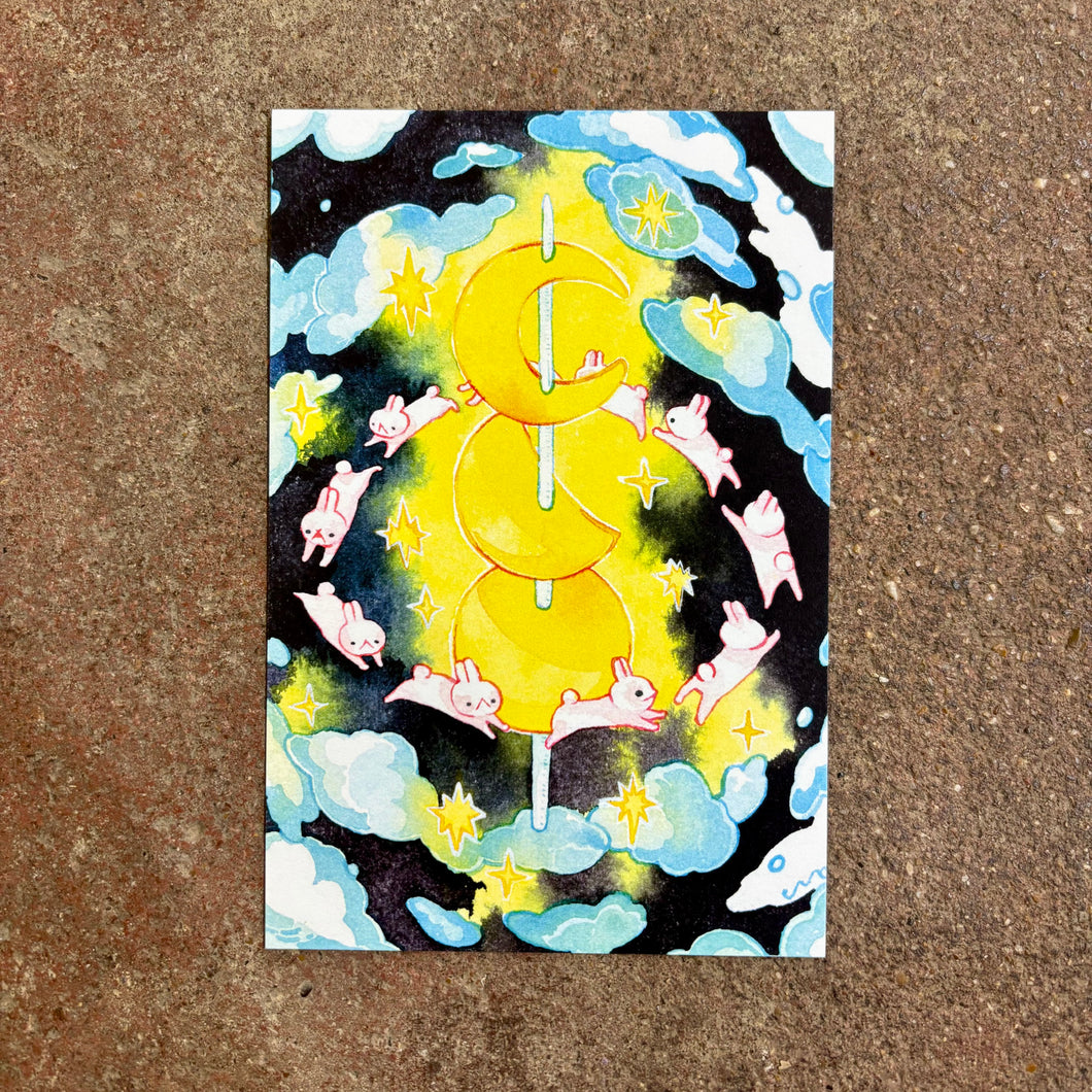 Moon Dango Mini Print | Koyamori (CAN)